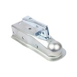 Acople rápido para remolque 2000 lbs, bola 1-7/8”, ancho de canal 2”