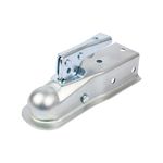 Acople rápido para remolque 2000 lbs, bola 1-7/8”, ancho de canal 2”