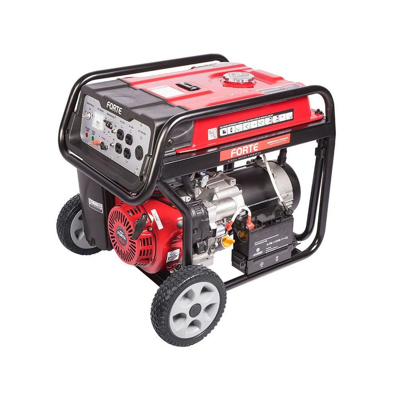 Planta Eléctrica Gasolina FORTE 13 HP 5.5 kW FG6000