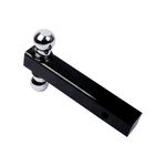 Barra enganche para remolque de dos bolas, 1-7/8”, 2”