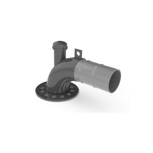 CODO DESCARGA 6", 90° , LISO MANGUERA