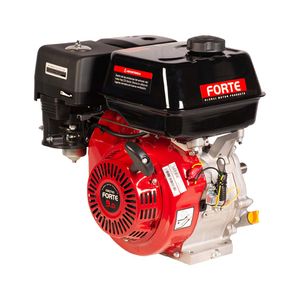 Motor FORTE GM270S a gasolina eje de cuña Ø 1”, 1800 rpm con reductor
