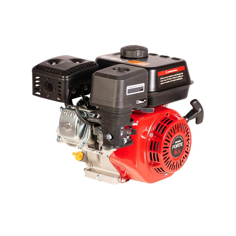 Motor FORTE GM390FD a gasolina arranque manual eje de cuña Ø 1”, 3600 rpm