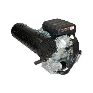 Motor FORTE bicilindrico a gasolina rosca, arranque eléctrico eje de rosca “ 3.600 rpm