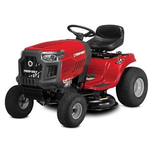 Tractor cortacésped a gasolina TROYBILT de 7 velocidades